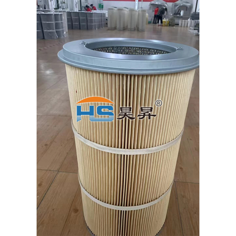 耐高温PPS芳纶针刺毡除尘滤筒替代布袋花板工业除尘滤筒粉尘滤芯