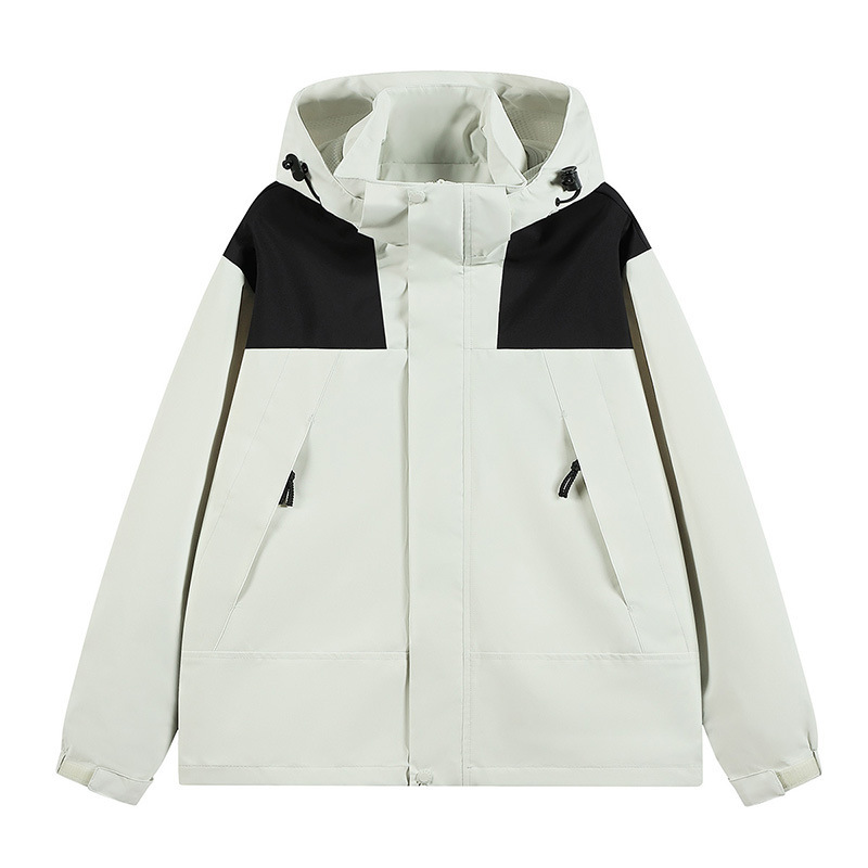 Couple's Charge Clothes Men's and Women's Jacket Spring and Autumn Korean Casual Hooded Outdoor Mountaineering Suit Youth Student Jacket