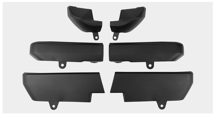 Suitable for Chevrolet Silverado 2500 Ltz 2020-26 Fender Lower Edge Corner Trim