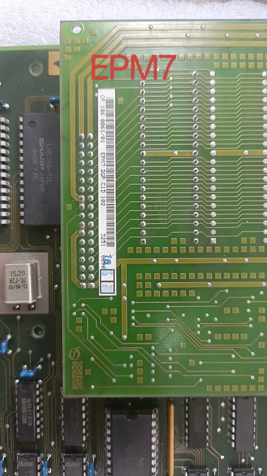 Гейдельберг Оригинальная импортная плата, EPM7-CP186.0061./01