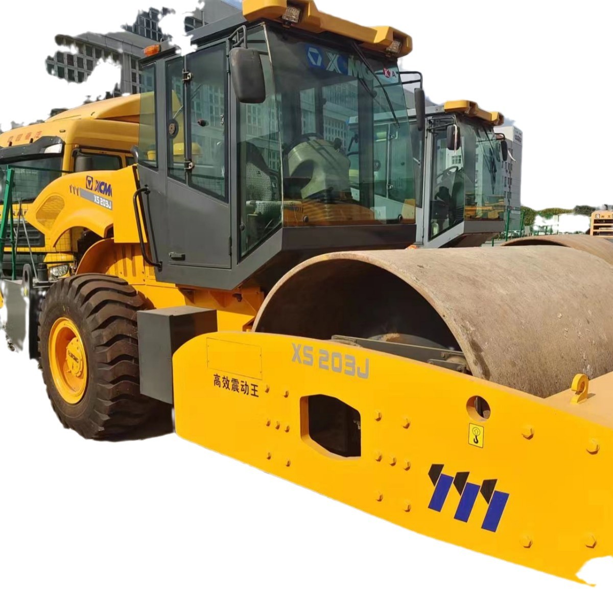 XCMG XS223JE(22T)26T Chaozhou rueda de acero simple de segunda mano rodillo de 22 toneladas XS202J XS225