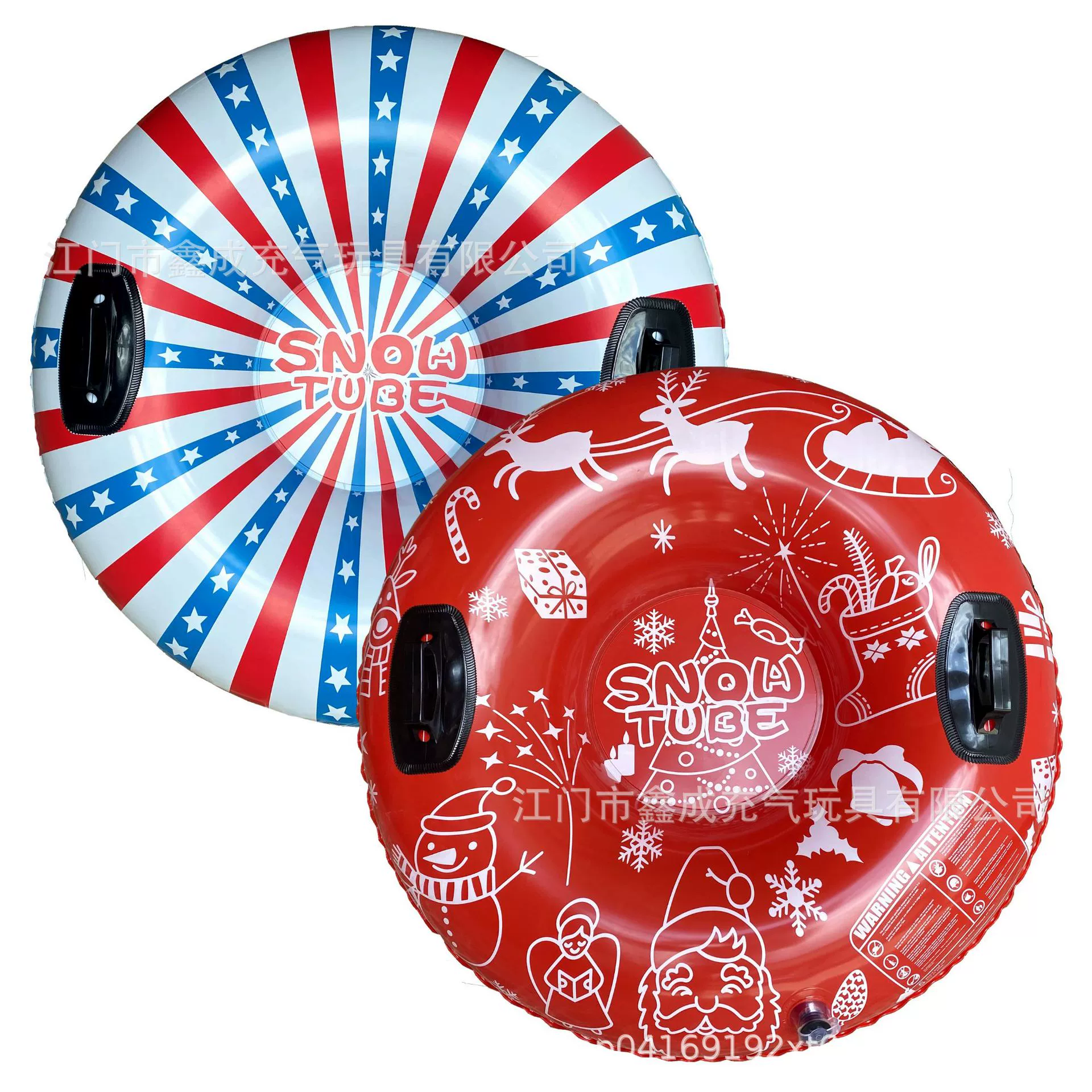 Фабрика ПВХ утолщенные морозостойкие надувные лыжные кольца надувные тянуть кольцо надувные открытый взрослых лыжи кольцо