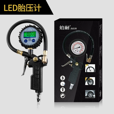 Air pressure gauge/tire pressure gauge Gauge High-Precision with Pressure Inflation - high-precision-led-digital-tire-pressure-gauge