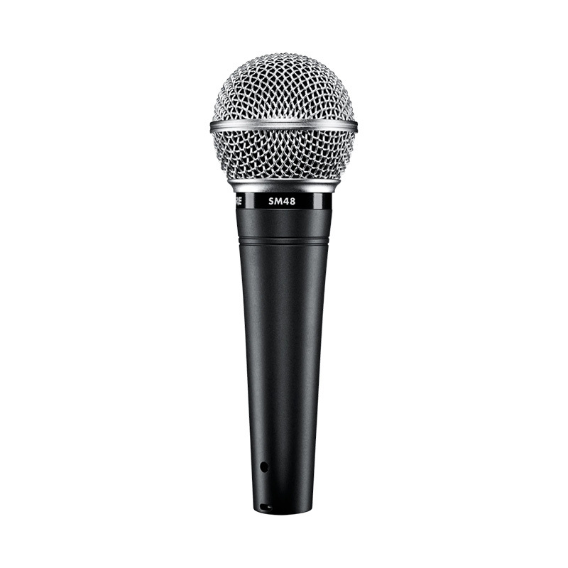 SHURE/SHURE SM48 단계 야외 공연 라이브 전문 유선 마이크 음성 컨퍼런스 바 마이크