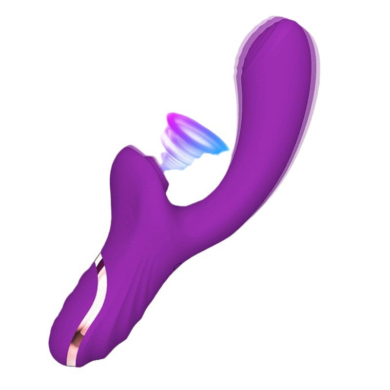 Saugen, Vibrieren, Klopfen, Massagestab, AV-Stick mit starker Bewegung, spielerisches Necken, Doppelstab, Sexspielzeug für Erwachsene_voghion.com
