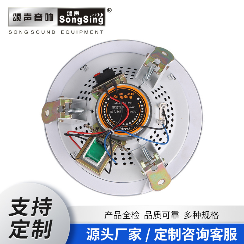 Customized Wholesale 6.5inch Wired Ceiling Speakers for Indoor and Outdoor Classrooms, Conference Rooms, Ceiling-Mounted Music Speakers Customized Wholesale 6.5inch Wired Ceiling Speakers for Indoor and Outdoor Classrooms, Conference Rooms, Ceiling-Mounted Music Speakers