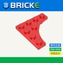 BRICKEש�� 35044 ��ľ4x4 1/4Բ�ڻ�Ш�ΰ� �����ָ���� ���