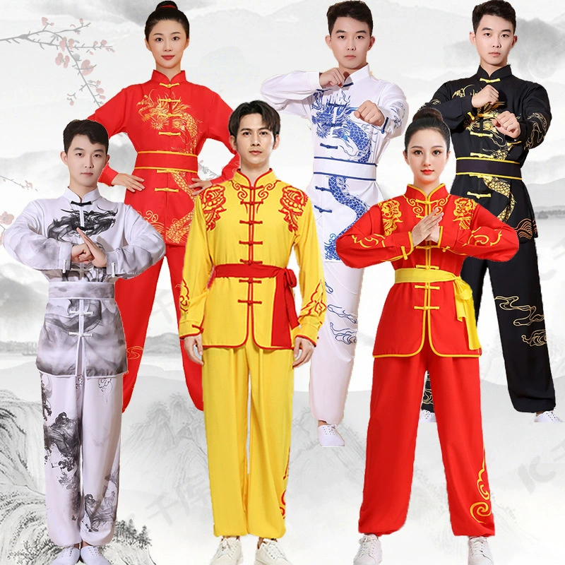 Новый барабанный костюм дракона и Льва танцевальная одежда для мальчиков и девочек одежда Yangko одежда для поясного барабана одежда для тренировок по боевым искусствам одежда для выступлений