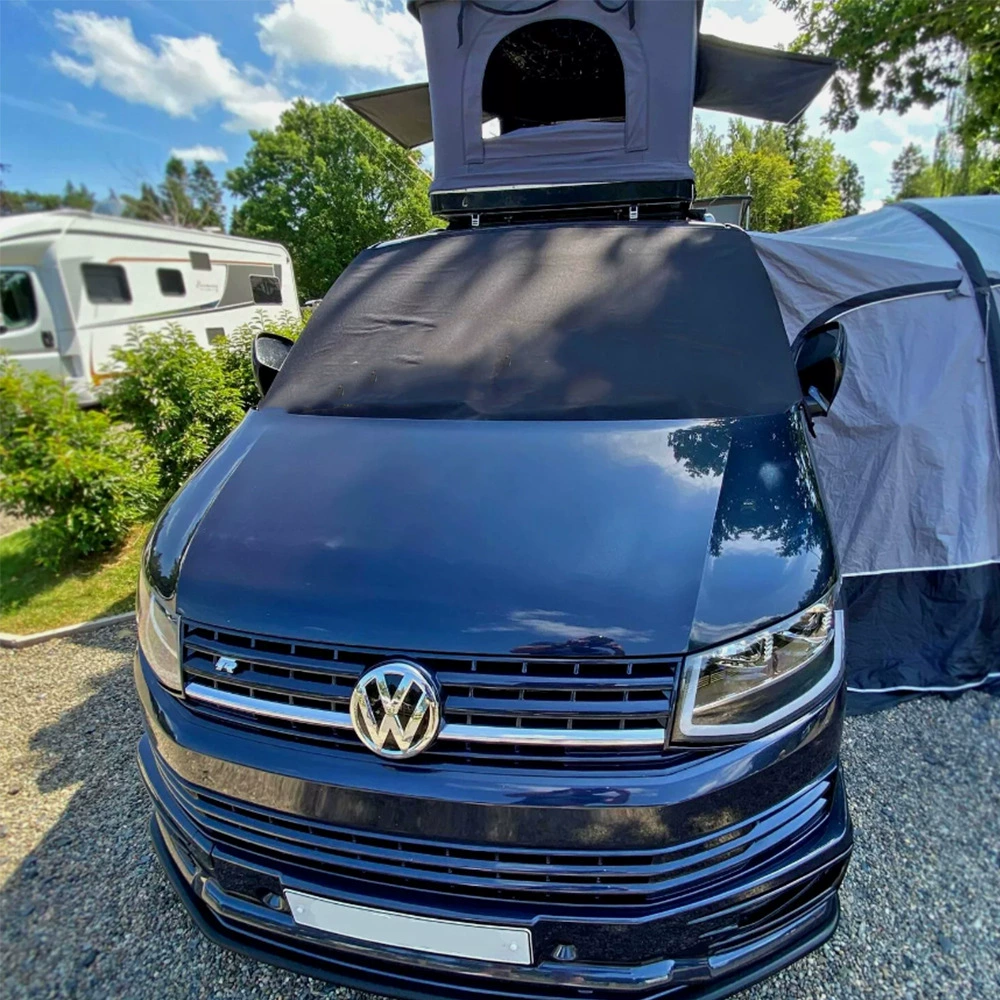 Европейский вокзал кемпинг RV лобовое стекло противоморозный чехол VW T5 Transpoter солнцезащитный козырек 600D оксфордская ткань