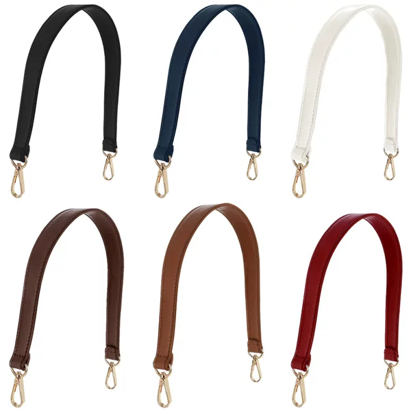 Replacement Strap for Handbag with Fine Texture, Solid Color Coin Purse Strap, Short Leather Strap for Handbags, Multi-Color Strap for Bags, Bag Chain