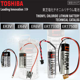 TOSHIBA ER3V ER4V ER6V ER17500 119A 119B M70 M64 PLC 锂电池