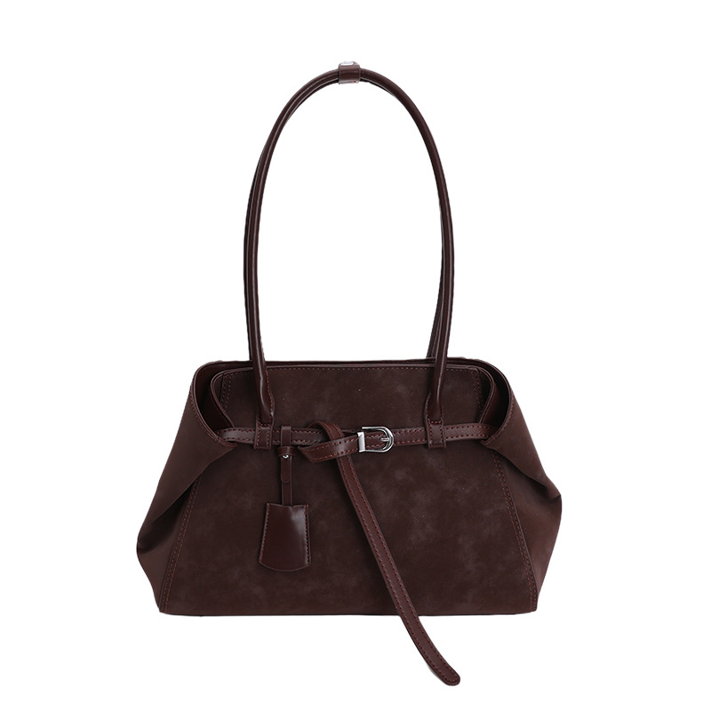 Bolso de mano transfronterizo de gran capacidad para mujeres 2025 invierno nuevo bolso de hombro de moda retro bolso de viaje universal