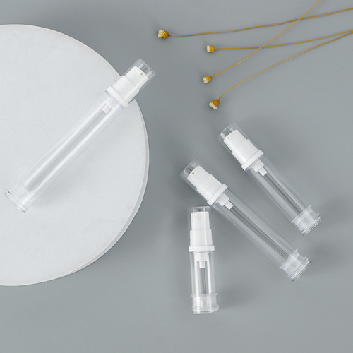 Mini spray lotion vacuum bottle 5ml10ml15ml push-type sample cosmetics travel perfume bottle