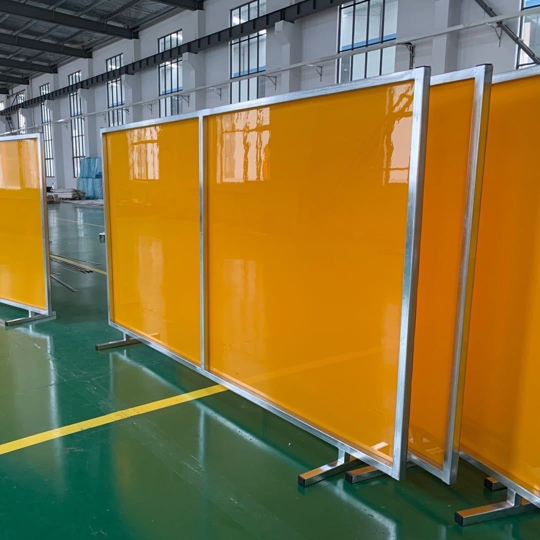 隔断屏风焊接防护屏电焊遮光帘防弧光帘阻燃挡光 量大从优