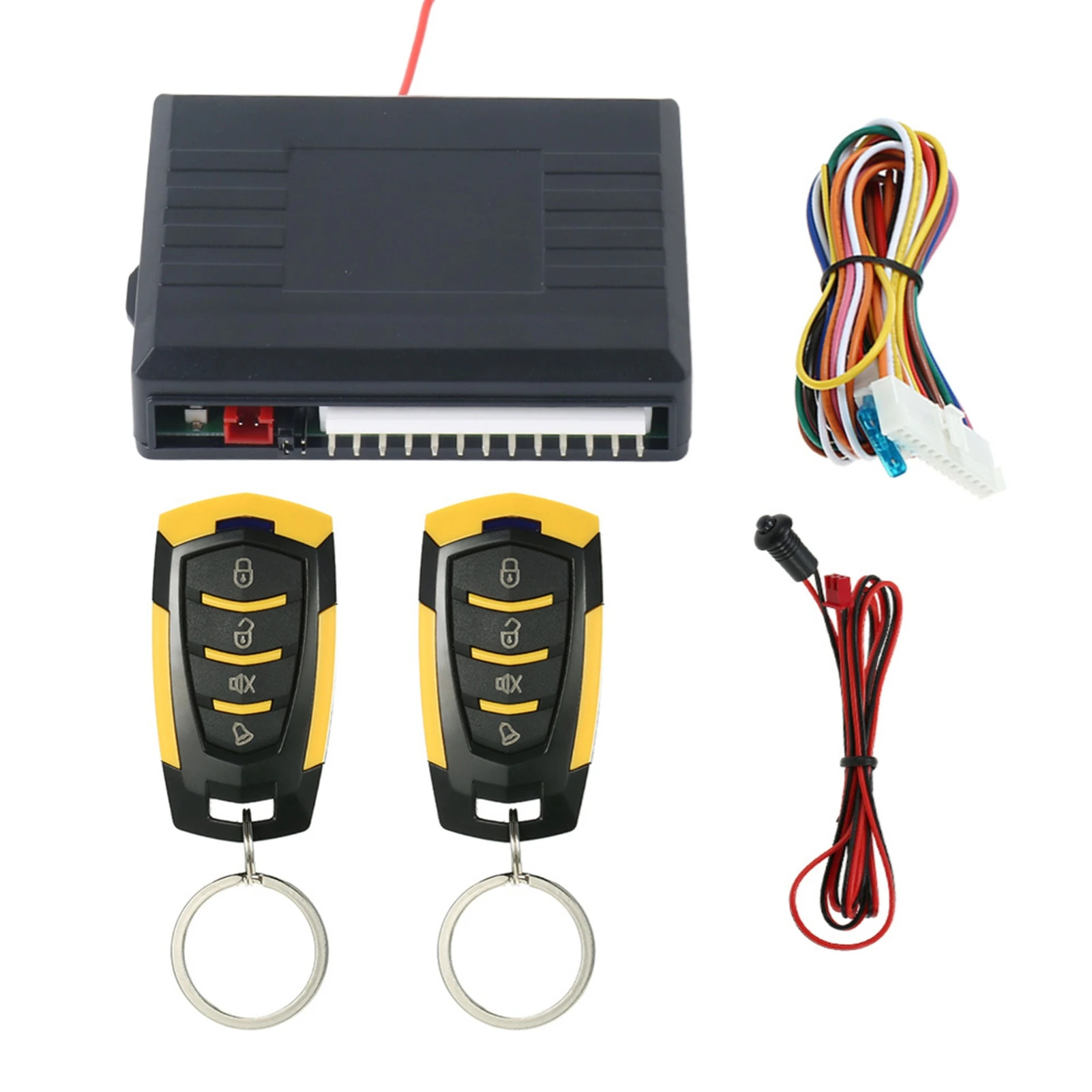 Universal Car Remote Keyless Central Locking Kit, Central Door Lock, Car Alarm Accessories, Available for Dropshipping