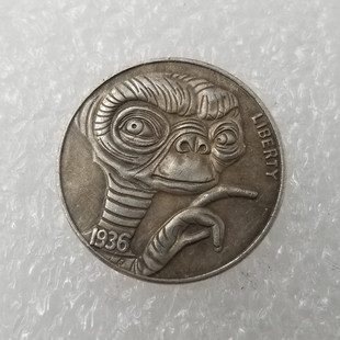 Antique Crafts Wanderer Silver Plated Coins Buffalo Commemorative Coins Do Old Silver Dollars Silver Round Wholesale #345