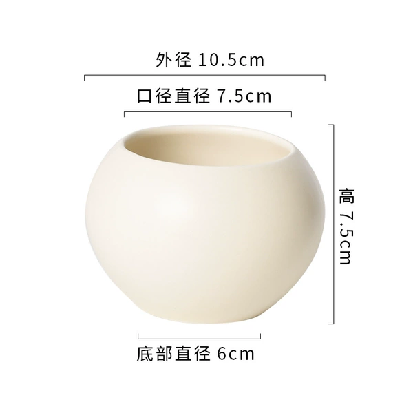 Dialing matte rice yellow 9cm