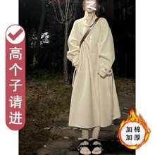 珊珊高个子女装178加长版到脚踝秋冬大衣超长款170冬装外套高级感