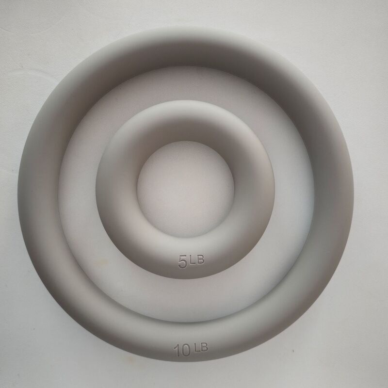Glossface yoga weight ring fitness weight ring silicone material spray hand oil 5 pounds 10 pounds
