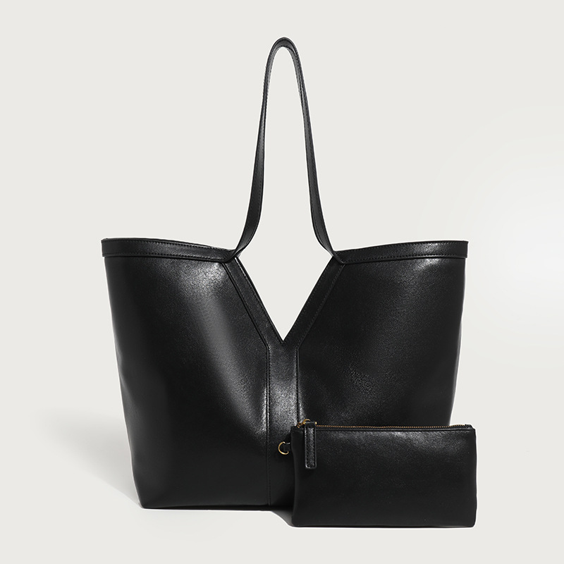 Borse da donna autunno e inverno pu nuova pelle conciata al vegetale grande capacità borsa tinta unita borsa tote borsa a tracolla borsa per mamma e bambino borsa femminile_voghion.com