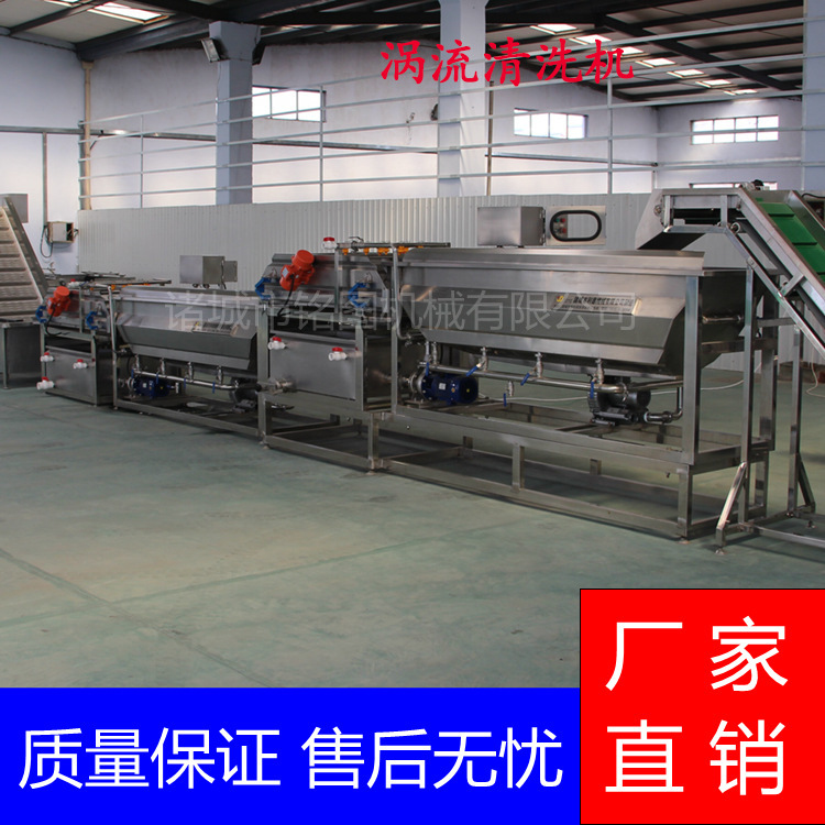 新款 涡流叶类菜清洗设备  荠菜清洗机 气浴清洗机北虫草清洗设备