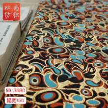 金丝腰果花复古女装时尚西装外套面料色织经典连衣裙服饰装饰布料