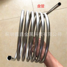 不锈钢弯管 盘管冷却管 不锈钢毛细管折弯 封头加工