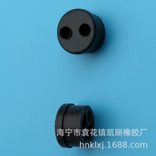 硅胶T型护线圈 护线塞 单面直塞通孔护线套 防水防电线保护套