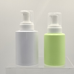 Foam Bottle 250/330ml Facial Cleansing Mousse Bottle Pet/Pe Hand Sanitizer Push-Type Pump Head Bubble Bottle Sub-Bottle