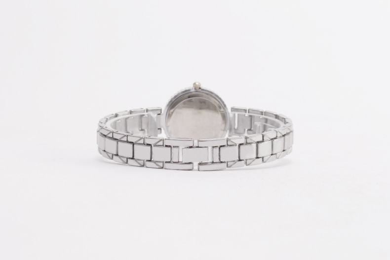 55g Weight Tempered Glass Mirror Material Alloy Strap Material Watch Classification Pointer Display Type Jewelry Buckle Buckle Style Round Dial Shape Daily Occasion Quartz Movement Geometric Pattern All Seasons Season Women's Gender Simple Style Style Simple Style Geometric Jewelry Buckle Quartz Watch Women's Watches 3