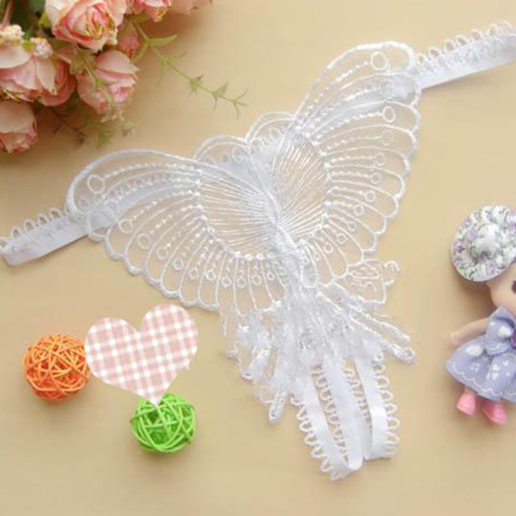 Linda mariposa sexy entrepierna abierta invisible Tanga T pantalones en forma de C sexy ropa interior femenina sexy encaje