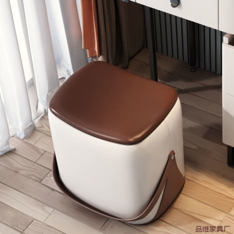Nuevo tipo de silla de maquillaje de lujo ligero hogar dormitorio respaldo silla de almacenamiento silla de maquillaje