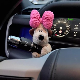 Cute Pilot Dog Car Fender Decoration Car Steering Light Pendant Wiper Doll Car Interior Decoration Ornaments