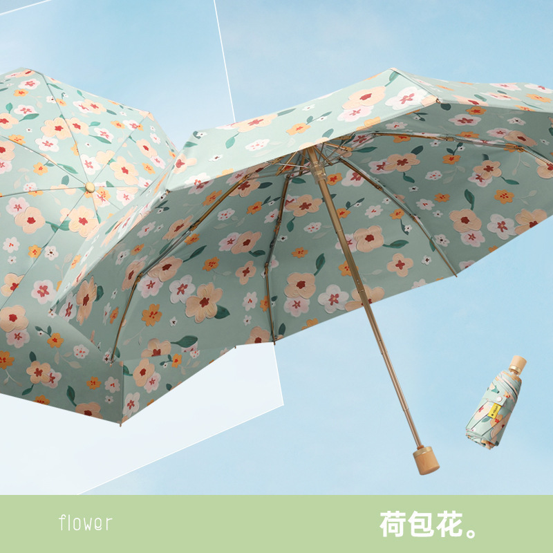 中国風二層両面日傘、晴雨兼用、中国風レトロ二層傘、日焼け止め、UVカット傘|undefined