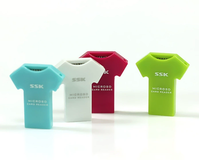 Считыватель карт SSK Biaowang SCRS052 TF USB, считыватель Micro SD карт