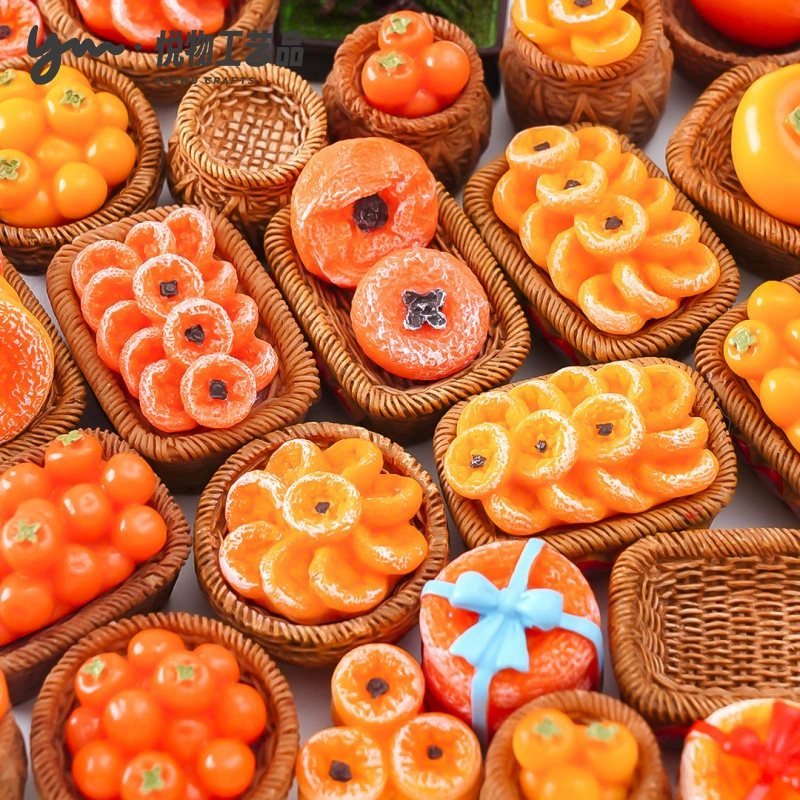 Новогодняя хурма хурма руи имитация хурмы