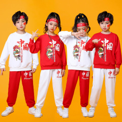 秋の子供用チアリーディング衣装、幼稚園の卒業写真、クラスの制服、小学校の運動会開会式の衣装