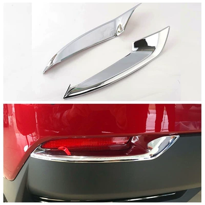 Suitable for 15 Lexus Nx Exterior Modification Lexus Door Handle Door Trim Strip Rear Fog Light Window Grille Frame Y (Şüşə kənarı xromları/moldingləri) - electroplating-rear-fog-lampshade2