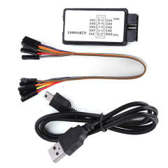 Usb saleae 24m 8chロジックアナライザ24m 8チャンネルバッファ付き1.1.16