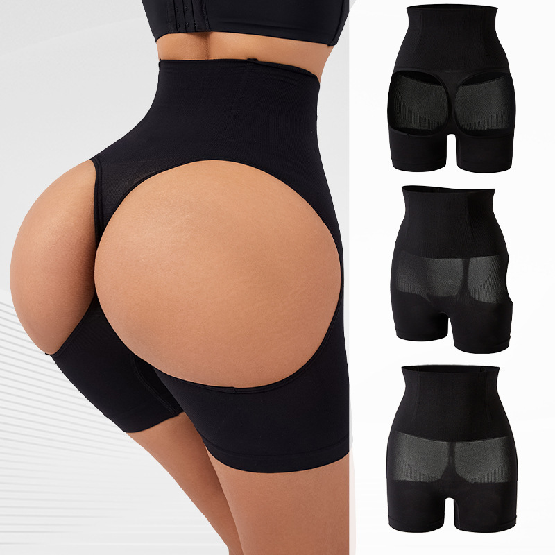 Pantalones de vientre de cintura alta de talla grande transfronterizos europeos y americanos