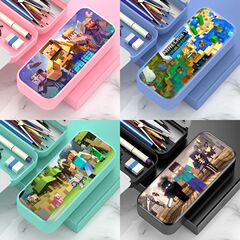 新品私の世界文房具ケース大容量アニメ漫画小中学生男女鉛筆ケース収納長持ち