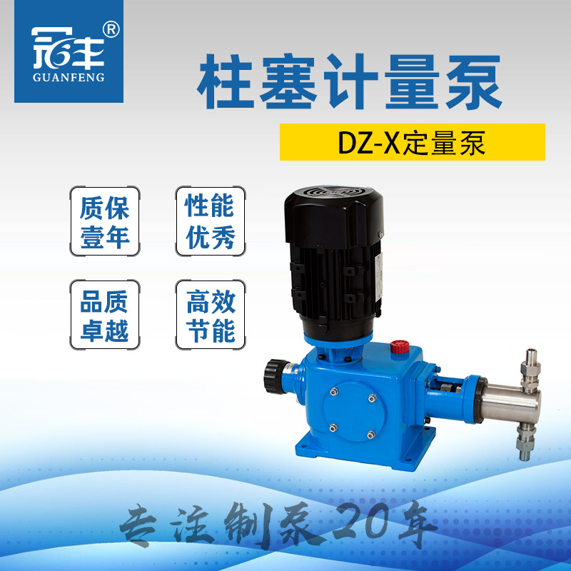 DZ-X不锈钢柱塞计量泵精准定量加药设备精密乙酸钠/次氯酸钠PAC