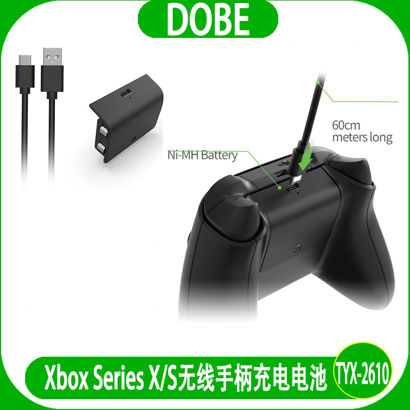 X-Series X/S Wireless Controller Charging Battery Xsx Controller Battery Pack + Charging Cable X-Series X/S Wireless Controller Charging Battery Xsx Controller Battery Pack + Charging Cable