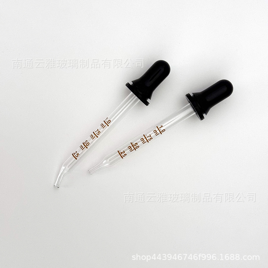 1ml玻璃铜扩散 外贸刻度滴管7*77/110mm配胶头玻璃滴管套装 优惠