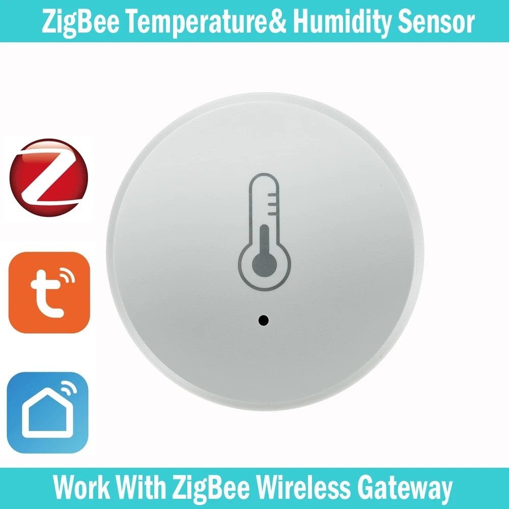 涂鸦ZigBee智能温湿度传感器家居联动无线温度湿度感应器需要网关