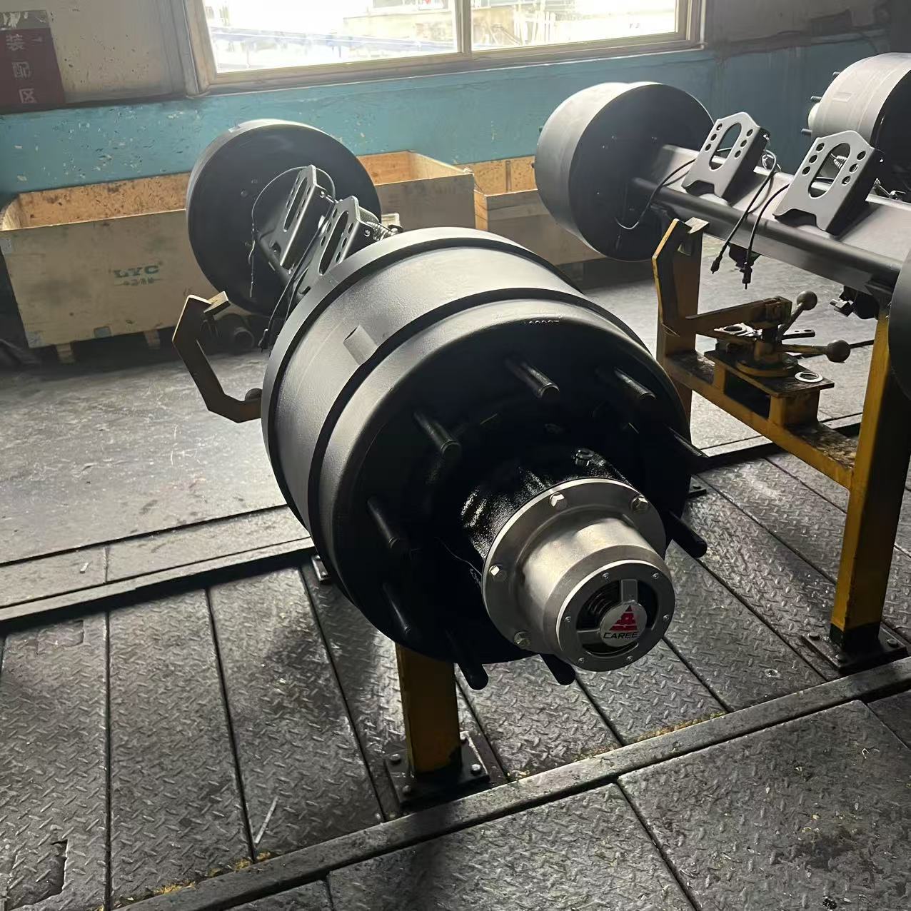 Overseas Supply of 13 Tons and Semi-Trailer Axles, Maintenance-Free Axle for 3 Years, Maintenance-Free Axle Trailer Maintenance-Free Axle