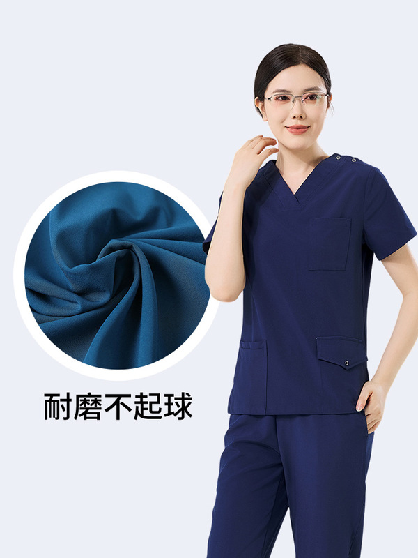 手洗いブラシ手服口腔医師弾力速乾薄半袖男女夏スーツブラシ手服病院|undefined