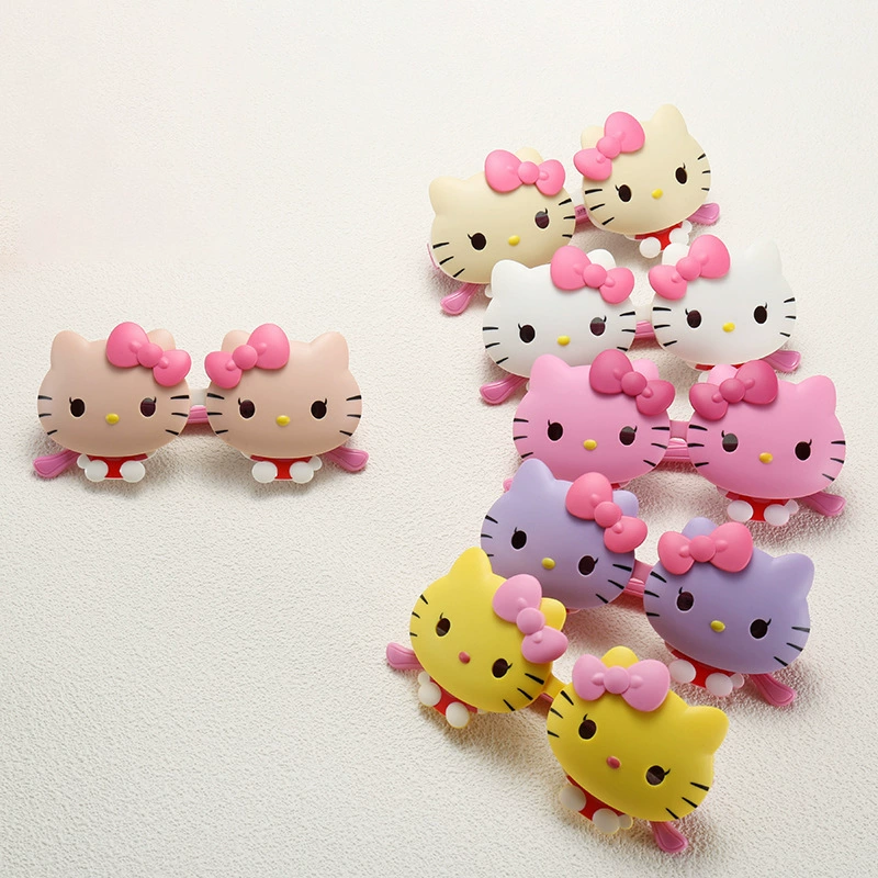Hello Kitty, Hello Kitty, модные cartoon детские солнцезащитные очки, городской стиль