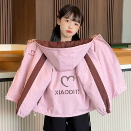 童家居服套装;童套装;普通外套