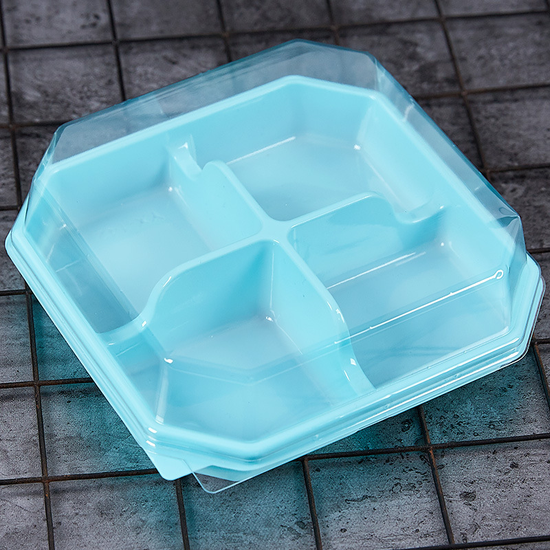 新品秋葵宝贝加厚4粒装西点慕斯蛋糕包装盒肉松小贝烘焙西点盒